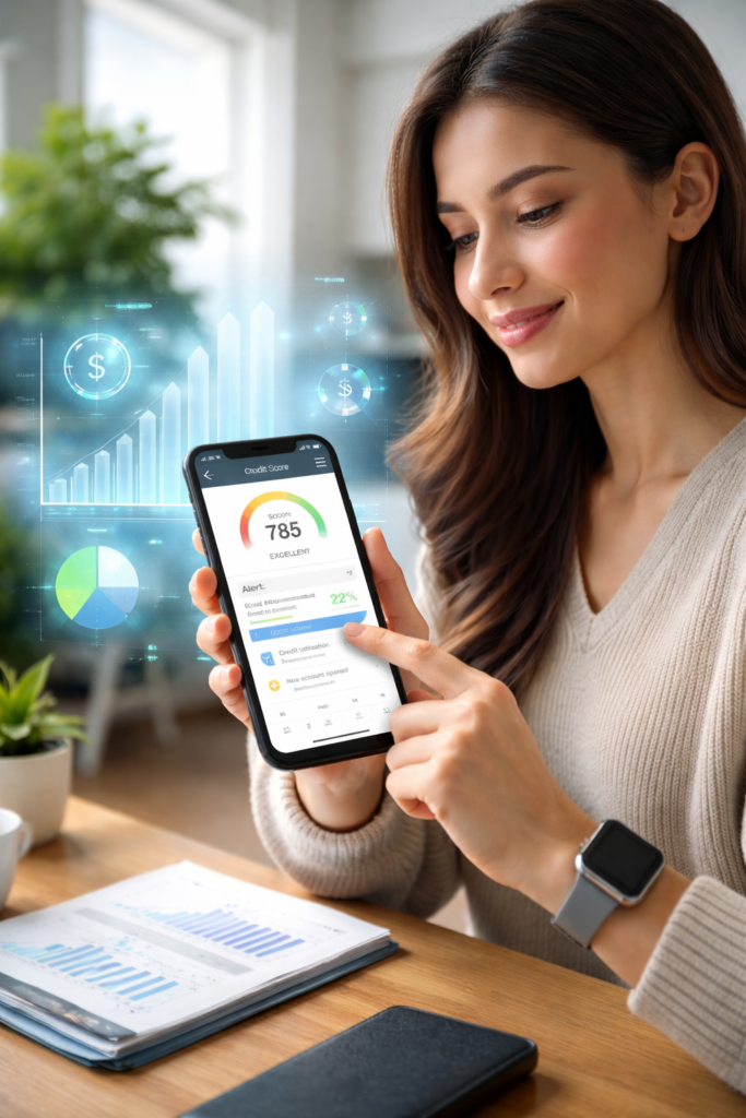 Credit monitoring apps