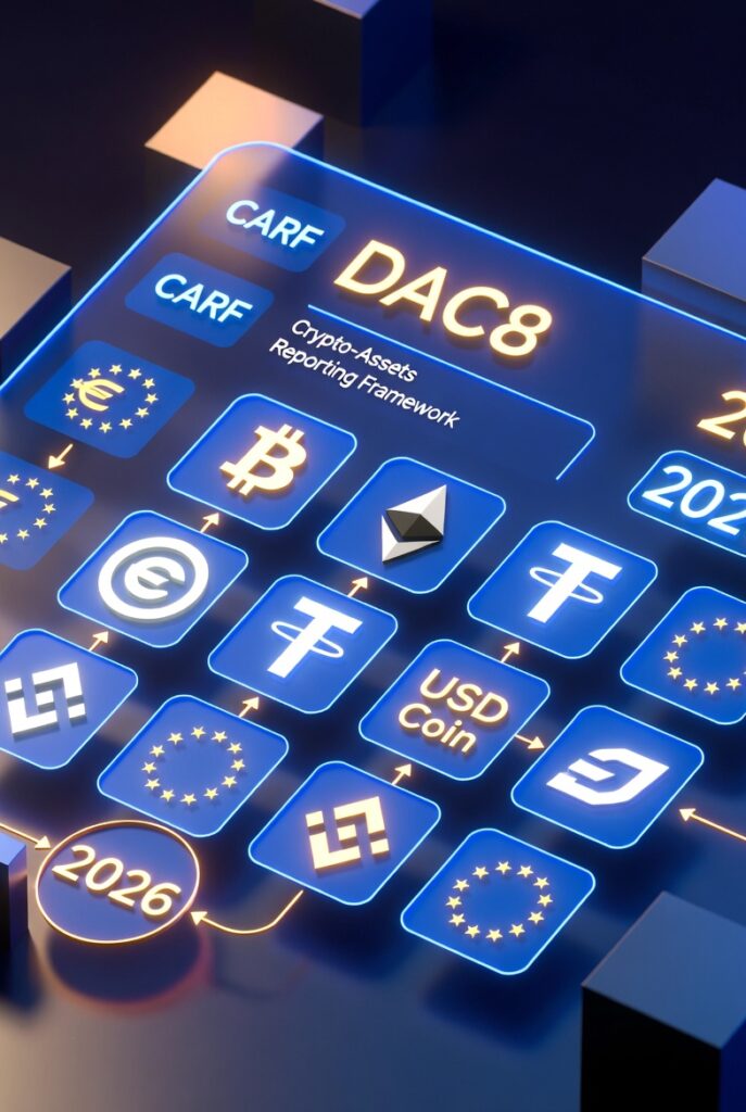 DAC8 crypto tax reporting