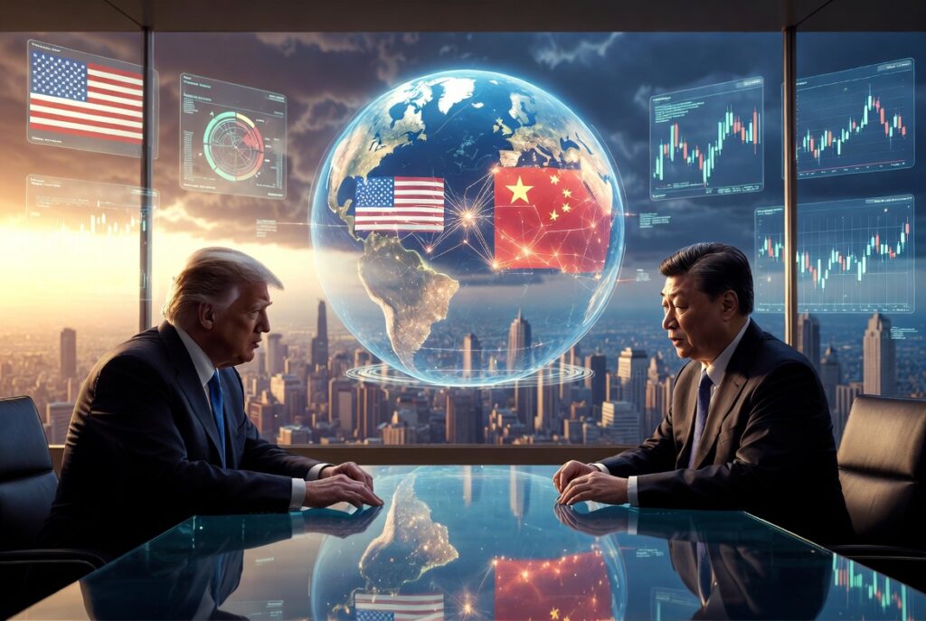 Trump Xi trade talks
